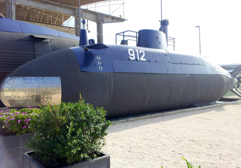 Югославская подводная лодка в Тивате